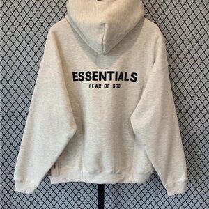 Fear of God Essentials Light oat set medium
